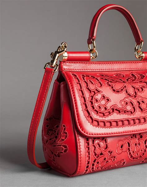 dolce gabbana red purse|dolce and gabbana purses outlet.